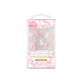 Ohana Mahalo Fit Me Nail Tip OH-507 Pikake Aury, 24 Pieces
