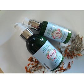 [Flower-colored lotion] Aroma moisturizing and nutritious lotion - Scented geranium flower scent (natural scent) / [풀꽃물든로션] 아로마 보습영양로션 - 센티드제라늄꽃향 (천연향)