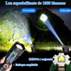 Lampara Tictica 32000 Lm Bateria Extra Grande Usb Recargable Linterna