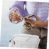 Gatuida Clear Travel Makeup Bag Transparent Zipper Toiletry Organizer for