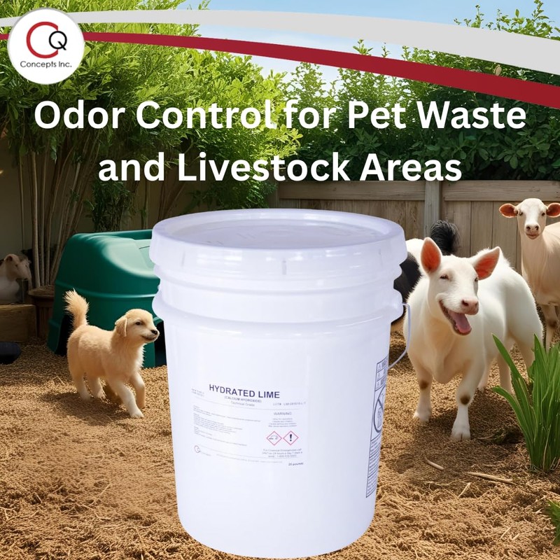 Hydrated Lime (Technical Grade) (25 Pounds)