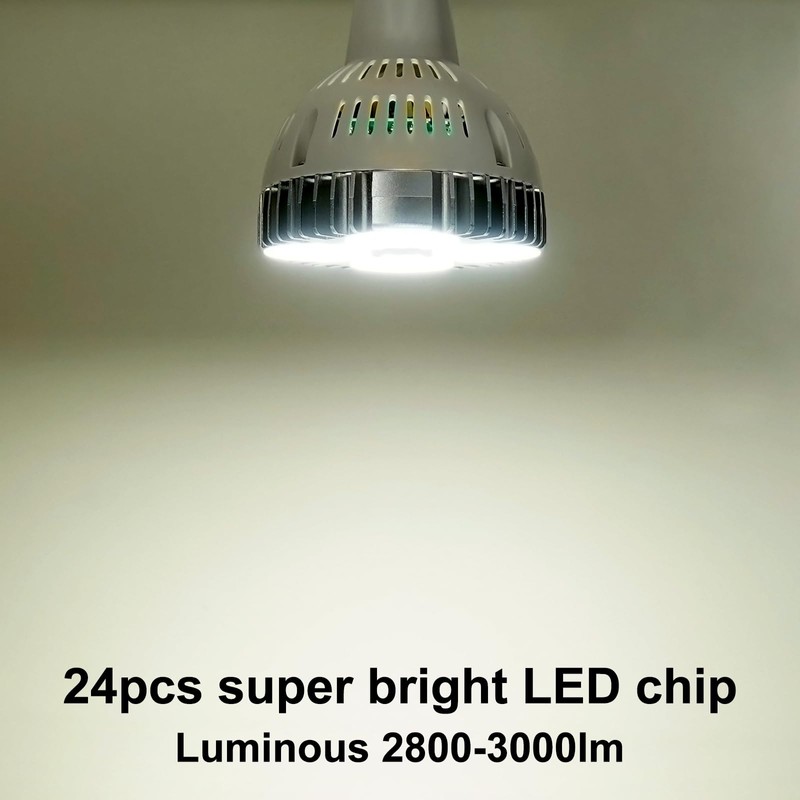 Aolyty 35w (75W Equivalent) PAR30 LED Bulb White 6000K 2800lm