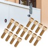 50Pcs Cap Hex Socket Screw Copper Fastener Hardware Tools Industrial