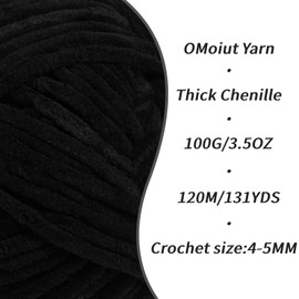 3 Pack Army Green Fluffy Velvet Yarn for Crocheting,Chunky Chenille Baby Blanket Yarn for Crocheting,Soft Fuzzy Puzzle Yarn for Knitting,(100g/3.53oz Each) Bulky Thick Amigurumi Crochet Yarn