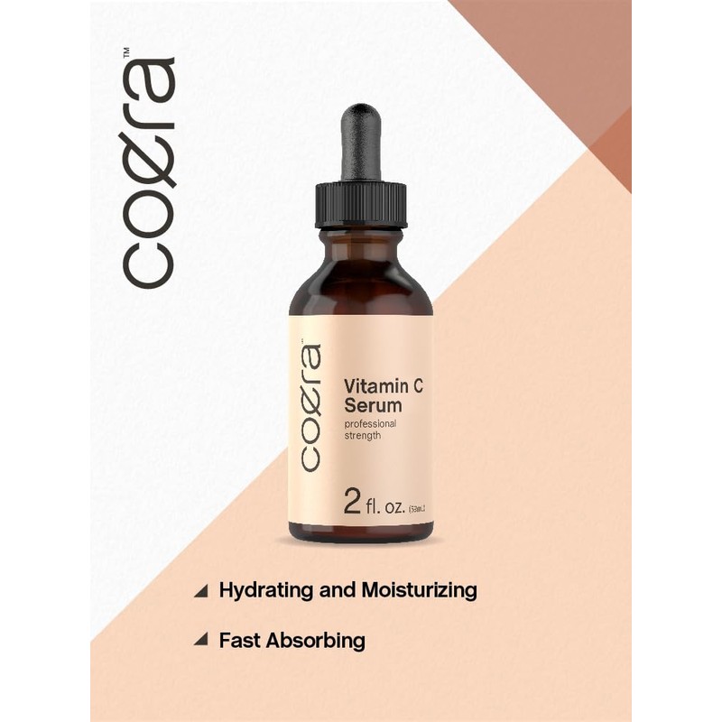 Coera Vitamin C Serum for Face | 2 oz |