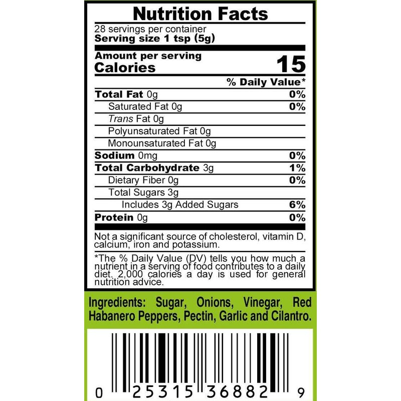 Marie Sharp’s Sweet Habanero Pepper Sauce, 5 oz | Belizean