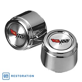 CA Corvette C3 Aluminum Wheel Center Cap W/Emblem 1982