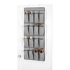 Whitmor 16 Pocket OTD Shoe Organizer Gray