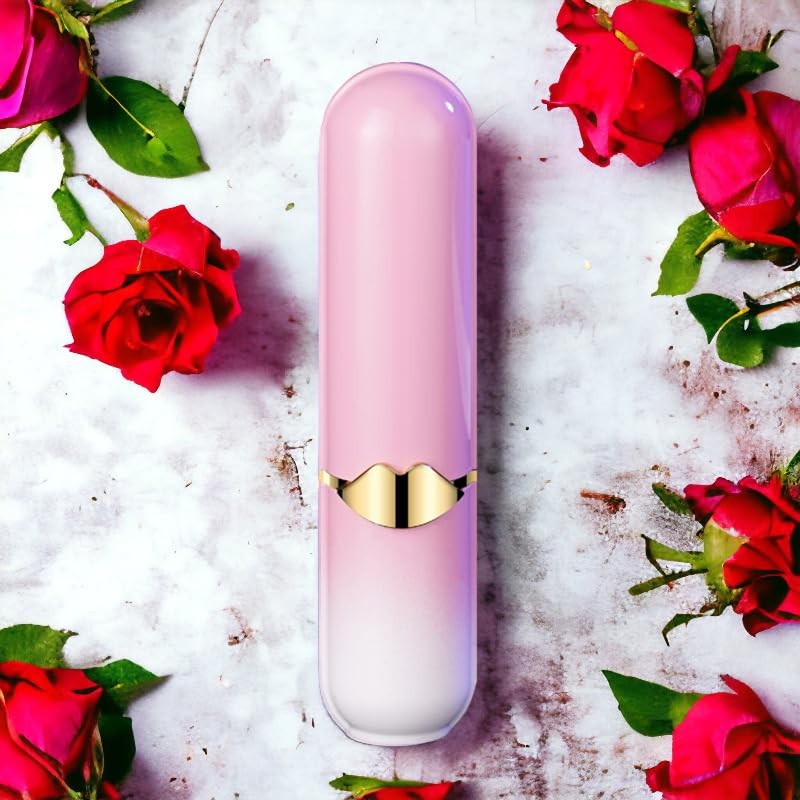 Creative Lipstick Lighter - Soft Flame Butane, Refillable and Adjustable