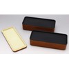 Yamanaka Paint Wood Grain Square Lunch Box Moon Rabbit M16408-4