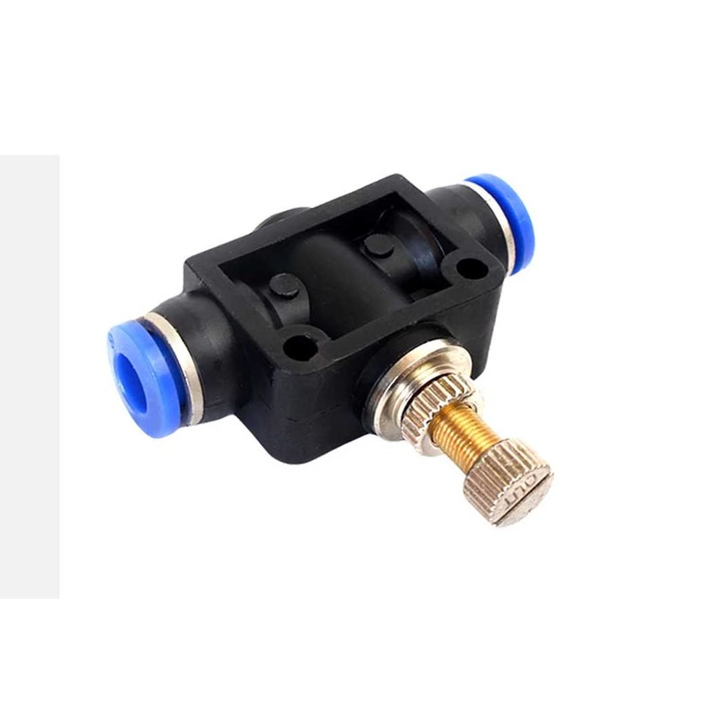 Throttle Check Valve 4 mm Push in Quick Connector Throttle