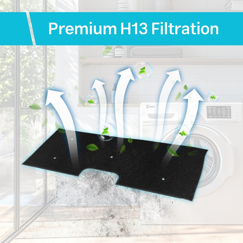 8 Pack WH01X35719 Lint Foam Filter for GE Profile Washer