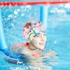 SHANKAM Pack of 2 Children's Swimming Caps, Cartoon Swimming Cap,