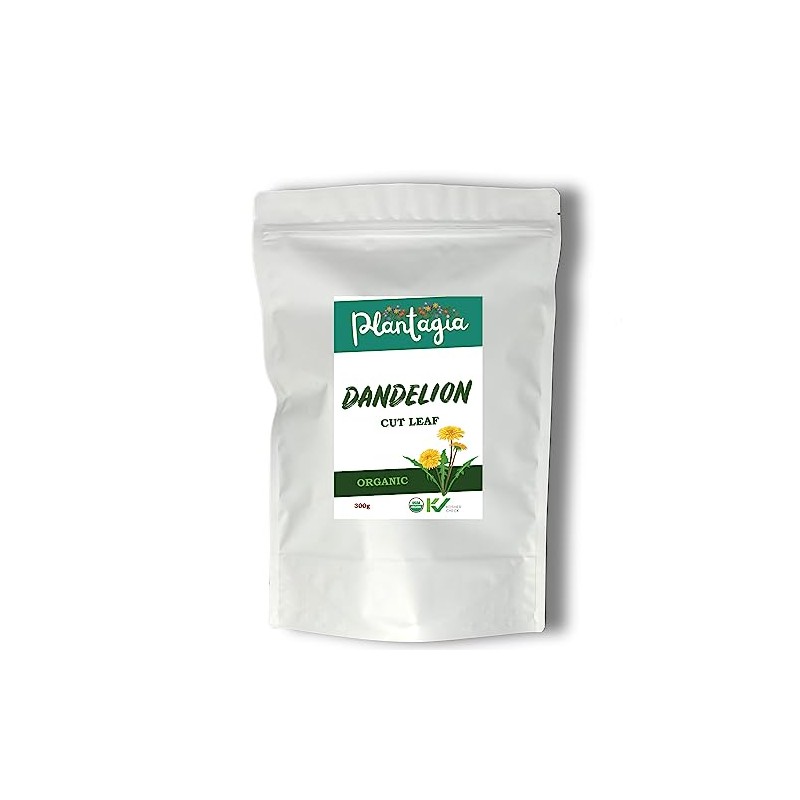 Plantagia Dandelion Leaf, Cut Organic - 300g, 120+ Servings