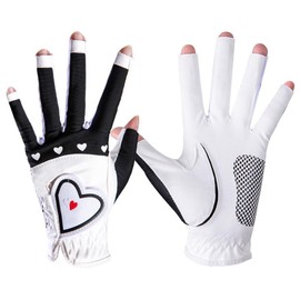 ThreeH Multifunctional Gloves Non-Slip Gloves Adjustable Wrist Band Finger Breathable Fabric for Women Girls Summer Practice