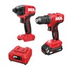 SKIL PWRCORE 20V Brushless 2-Tool Drill Driver and Impact Driver