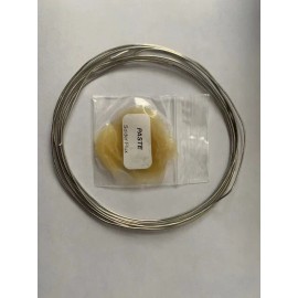Cardas Audio Quad Eutectic Silver Solder  Rosin Flux    .032 Dia  50 inches