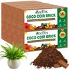ZeeDix 8 Pack Coco Coir Brick (11.2lbs), 100% Organic Coconut