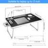 Laptop Bed Table, Laptop Desk for Bed, Foldable Laptop Bed