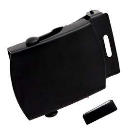 Build A Belt Classic Hypoallergenic Black Slider 1.25" Wide Buckle