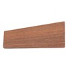 Door Stoppers 4 Pcs Dark Brown Triangle Door Stopper Wooden