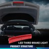 PIT66 NEW LED Third Brake Light 3rd Brake Compatible with