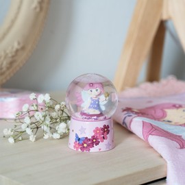 Sheepworld Fairy Dream Globe, Snow Globe for Shaking, Height 6.5 cm, with 3D Figure, Made of Shatterproof Acrylic, Gift for Children, Children's Birthday, Gift Girls, Back to School, School Cone