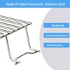 Leship 17.5 inch Grates & Warming Rack Replace for Weber