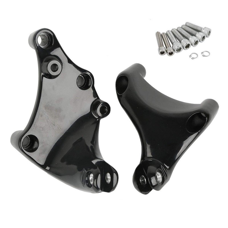 TCMT Foot Pegs W/Brackets Fits For Harley Sportster XL 883