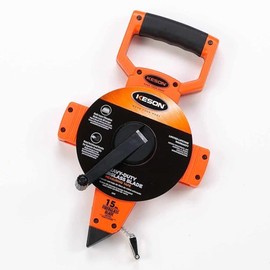 Keson OTR50M Open Reel Fiberglass Tape Measure Reel (Graduations: 2mm), 50-Meter