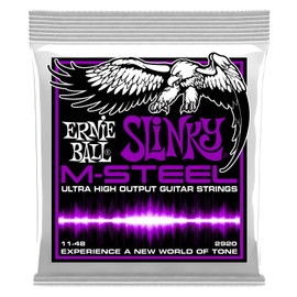 Ernie Ball M Steel Power Slinky Electric Guitar Strings 11-49