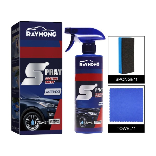 Unbranded 120ml Rayhong Quick-Acting Coating Spray Car Nano-Ceramic Coating Agent