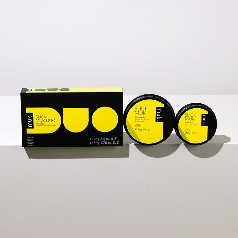 MUK Slick Hair Styling Duo Pack (145g)
