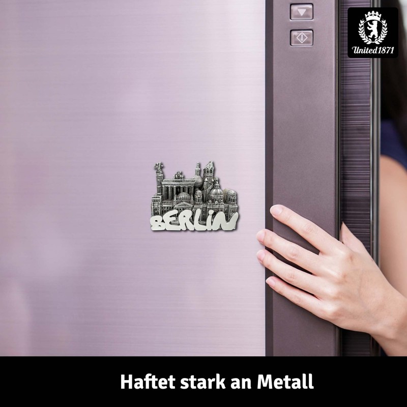 United1871 Berlin Souvenirs 3D Magnet Berlin Fridge Magnet