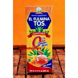 Plantimex Jarabe Para La Tos Fulmina Agave Syrup Echinacea Gordolobo Cough (0% Sugar Free)