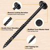 #14 x 5 Wood Structural Lag Screws 108Pcs Star Drive