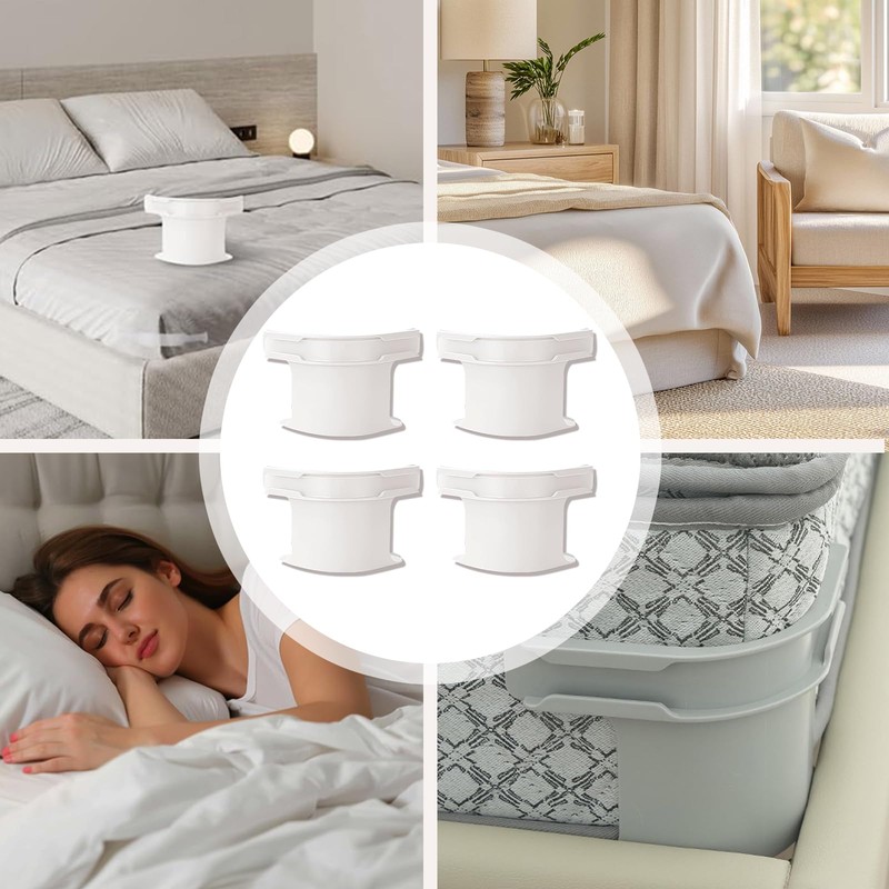 4 Pieces Heavy Duty Bed Sheet Fasteners,Bed Sheet Holder With