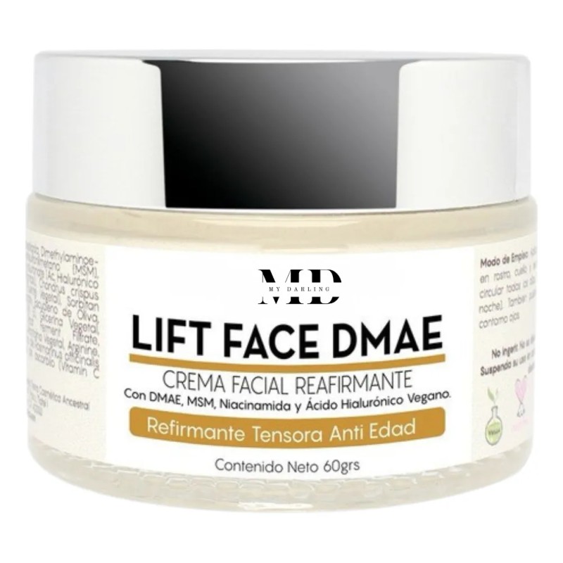 Lift Face Dmae Suero Y Crema Facial Reafirmante, Tensor Inmediato,
