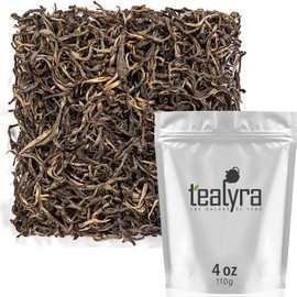 Tealyra - Huang Cha - Rare Yellow Tea - Best Chinese Yellow Loose Leaf Tea - Antioxidants Rish - Caffeine Medium - 110g (4-ounce)