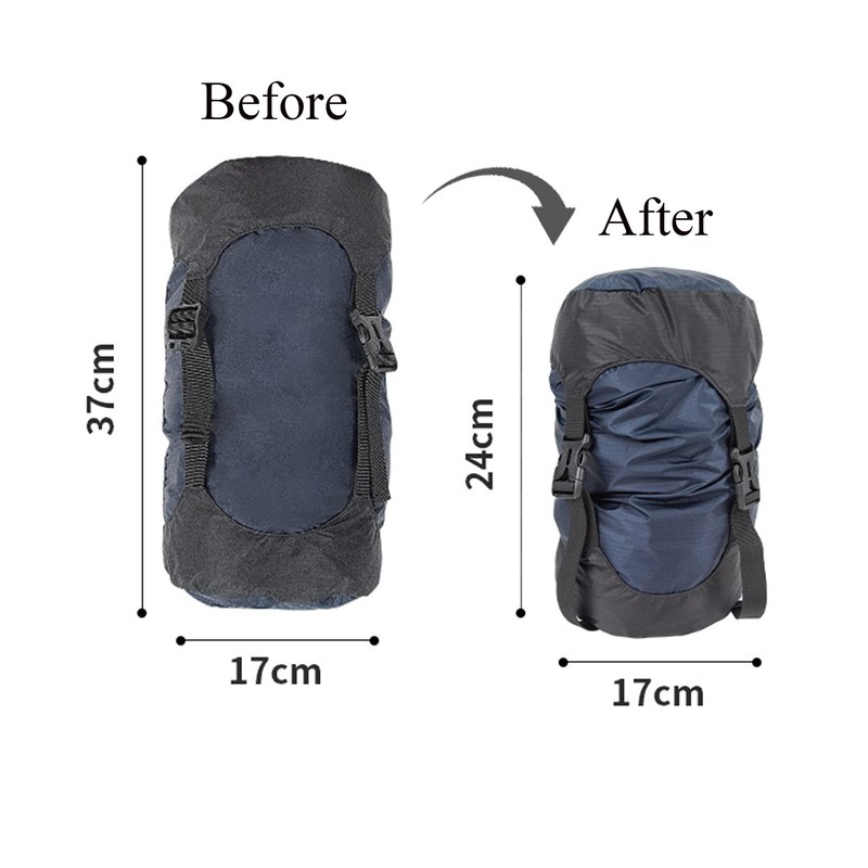 Yundxi Compression Stuff Sack, 8L/18L/25L/35L Lightweight Sleeping Bags Storage Compression