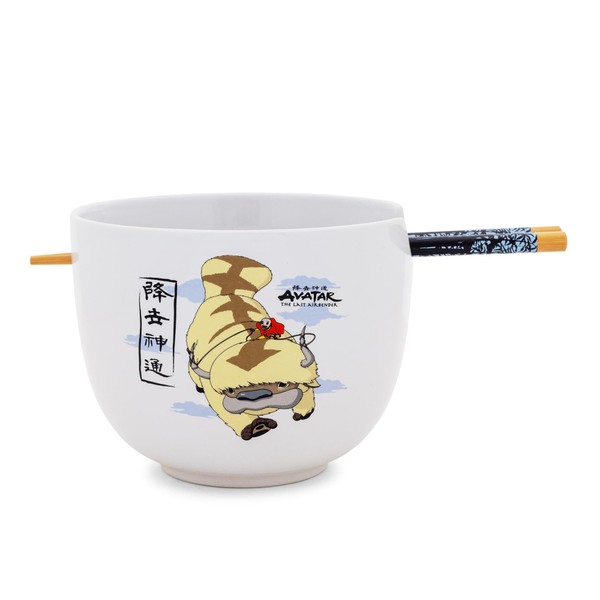 Avatar: The Last Airbender Aang and Appa Ceramic Ramen Bowl
