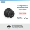 Schlage F51A GEO 622 COH Georgian Door Knob with Cohen