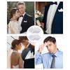 12 Piezas Pañuelos Para Hombre, Pañuelo Para Traje, Adecuado Una