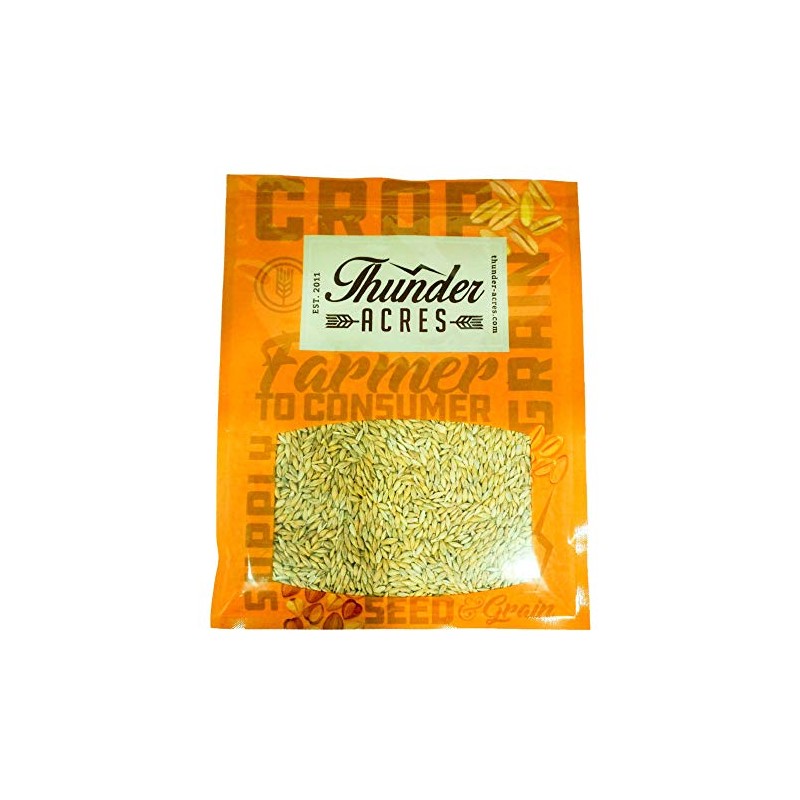 Thunder Acres Barley Seed - Certified Organic - Non-GMO (5lb)