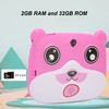 Kids Tablet 7 Inch Little Bear Shaped 2GB 32GB 5000mAh