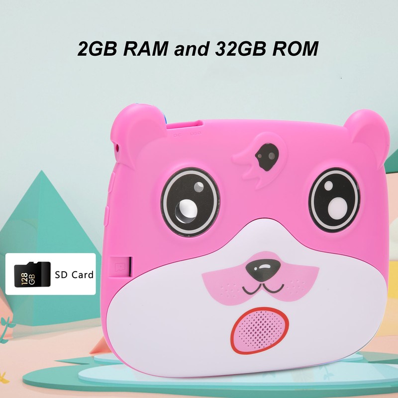Kids Tablet 7 Inch Little Bear Shaped 2GB 32GB 5000mAh