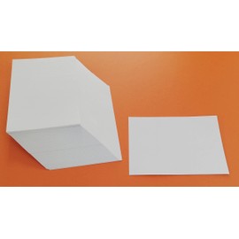 100 Sheets Matte 80g A6 150x105mm Peel Off Back Label Paper for Inkjet and Laser Printers