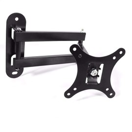 LEOFLA Tv Arm Bracket Wall Mount for Plasma Led LCD Monitor 10 to 32 Inch, Variable, Media