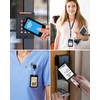BelroseHom 3 Pack ID Badge Holder with Double-Sided Clear Windows,