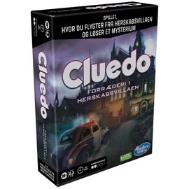 Clue Treachery at Tudor Mansion, You Escape The Mansion and Solve a Mystery Family Board Game to Work Together, Mystery Games from 10 Years Old 1-6 Players (Dish)